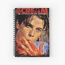 Scream billy Loomis Skeet Ulrich Spiral Notebook