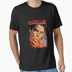 Scream Movie with Billy Loomis and Skeet Ulrich Essential T-Shirt