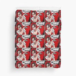 Billy Loomis Scream Movie Comic Duvet Cover