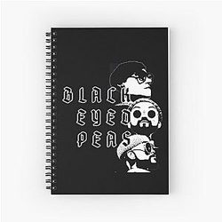 Black Eyed Peas Spiral Notebook