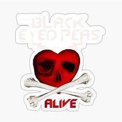 Black Eyed Peas Alive Sticker
