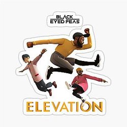 Black Eyed Peas Elevation Tour Sticker