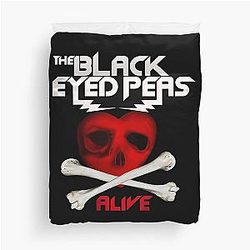 Black Eyed Peas Duvet Cover