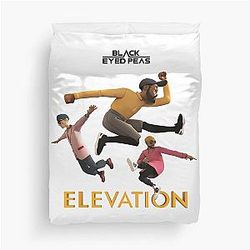 Black Peas Elevation Duvet Cover