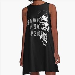 Black Eyed Peas A-Line Dress