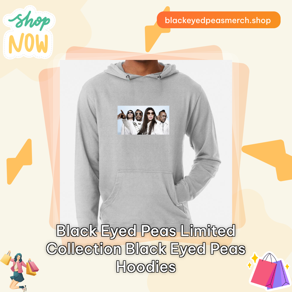 Black Eyed Peas Limited Collection Black Eyed Peas Hoodies