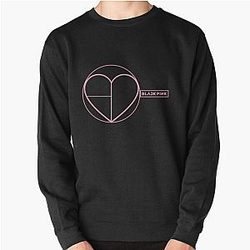 Blackpink Sweatshirts - Blackpink's new logo design Pullover Sweatshirt RB0408