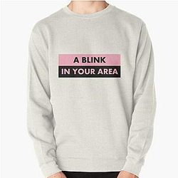 Blackpink Sweatshirts - A BLINK IN YOUR AREA BLACKPINK Pullover Sweatshirt RB0408