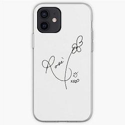 Blackpink Cases - Blackpink Rosè autograph iPhone Soft Case RB0408