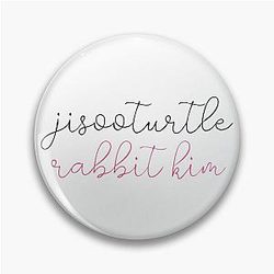 Blackpink Pins - Jisoo Turtle Rabbit Kim Pin RB0408