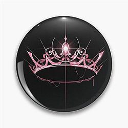 Blackpink Pins - Blackpink Crown Black Blackpink Pin RB0408