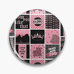 Blackpink Pins - BLACKPINK THE ALBUM Pattern Pin RB0408