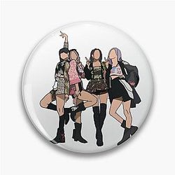Blackpink Pins - Blackpink HYLT  Pin RB0408
