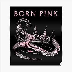 Blackpink Posters - Snake and Crown Wall Decor Poster