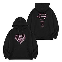 Black Pink Hoodies - New! Are You Born Pink Pullover Hoodie