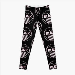 Blackpink Leggings - BLINK new logo design arts Leggings RB0408