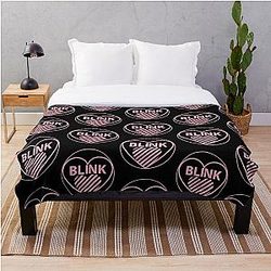 Blackpink Blanket - BLINK new logo design arts Throw Blanket RB0408