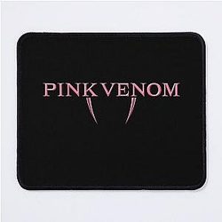 Blackpink Mouse Pads - Pink Venom Logo Printed Mouse Pad