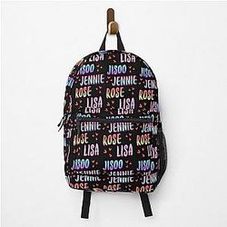 Blackpink Backpacks - Blackpink name Backpack RB0408
