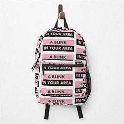 Blackpink Backpacks - A BLINK IN YOUR AREA BLACKPINK Backpack RB0408