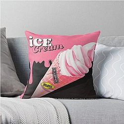 Blackpink Pillows - Blackpink ice cream Throw Pillow Cover RB0408