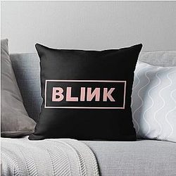 Blackpink Pillows - BLINK Throw Pillow Cover RB0408