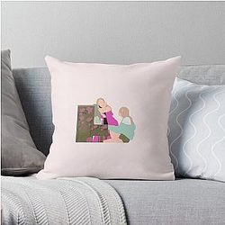 Blackpink Pillows - ROSÉ ♡ PARK CHAEYOUNG On The Ground Piano Clip Throw Pillow Cover RB0408
