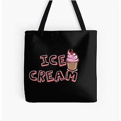 Blackpink Bags - Blackpink Ice Cream All Over Print Tote Bag RB0408