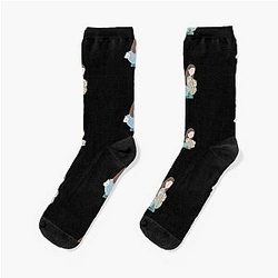 Blackpink Socks - Jisoo BlackPink x Selena Gomez Ice cream Socks RB0408