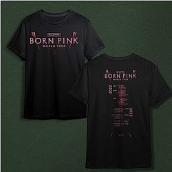 Blackpink T-shirts - New! Born Pink World Tour Merch T-Shirt
