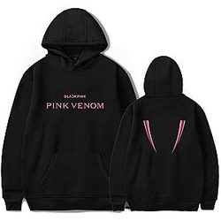 Blackpink Hooodies - New! Blackpink Pink Venom Symbol Pullover Hoodie