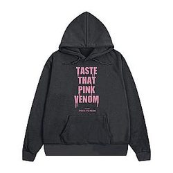 Blackpink Hooodies - New! Taste That Pink Venom Pullover Hoodie
