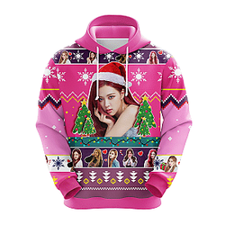  Rose Blackpink Ugly Christmas Hoodie