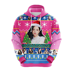 Jisoo Blackpink Christmas Ugly Hoodie
