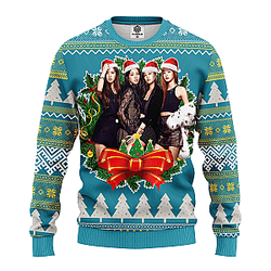 Blackpink Green Noel Ugly Christmas Sweater