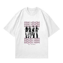 Blackpink T-shirts - New! Pink Venom Concept Casual T-Shirt