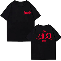 Like JENNIE Ruby Album Single Tour 2026 Black DTNK2603 Blackpink T-Shirts
