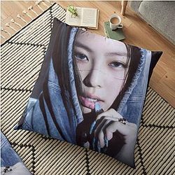 Blackpink Pillows - New! BlackPink Jennie Pink Venom Merch Throw Pillow Cover