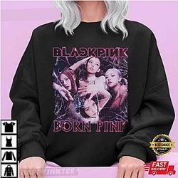 Blackpink Sweatshirts - New! Blackpink Born Pink Pullover Sweatshirt