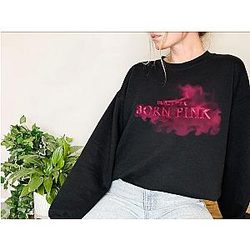 Blackpink Sweatshirts - New! Born Pink World Tour Pullover Sweatshirt