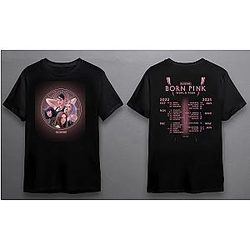 Blackpink T-shirts - New! BLACKPINK Born Pink World Tour T-Shirt