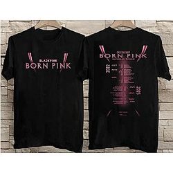 Blackpink T-shirts - New! Born Pink World Tour 2022 Official T-Shirt