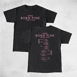 Blackpink T-shirts - New! Born Pink World Tour Classic T-Shirt