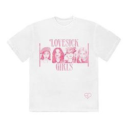 Blackpink T-shirts - BLACKPINK Lovesick Girls Classic White T-Shirt