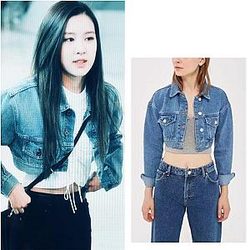 Jisoo Blackpink Denim Jackets - Retro Fashion Jacket Jisoo Lovers