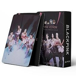 Blackpink Playing Cards - 55Pcs/ Kpop Set Pink Venom Blackpink Card Collection