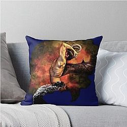 Black Sabbath was an English rock band throw pillow