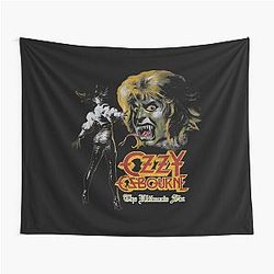 Singer Rip Metal Legend Black Sabbath Ozzy Tapestry