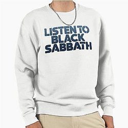 Listen to Black Sabbath Pullover Sweatshirt