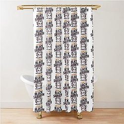Black Sabbath Shower Curtain